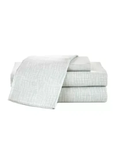 Netting Plaid Sheet Set
