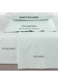 Netting Plaid Sheet Set