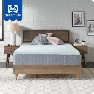 Sealy® Dreamlife™ 1.5” Gel Memory Foam Mattress Topper