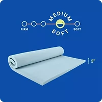 Sealy® Dreamlife™ 2” Gel Memory Foam Mattress Topper