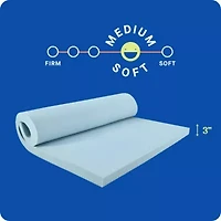 Sealy® Dreamlife™ 3” Gel Memory Foam Mattress Topper