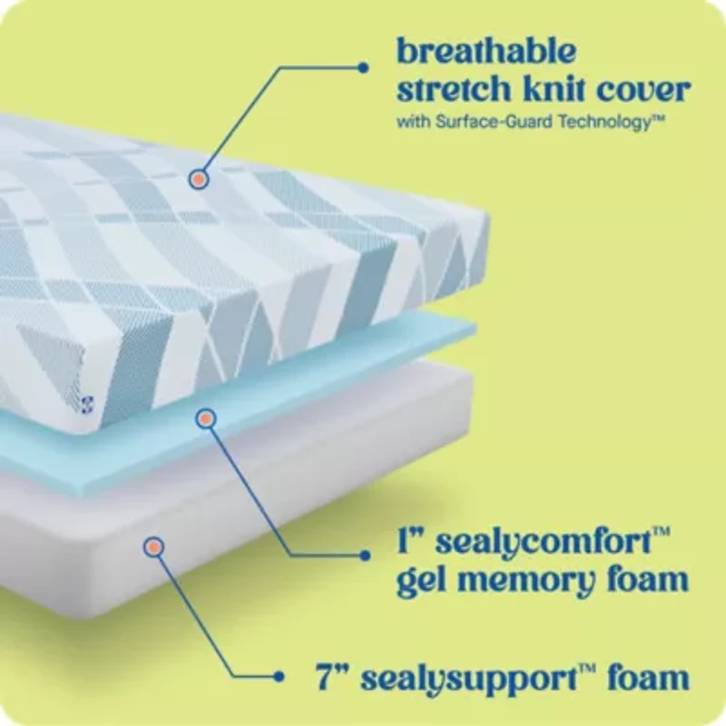 Sealy® Dreamlife™ 8” Foam Mattress-in-a-Box