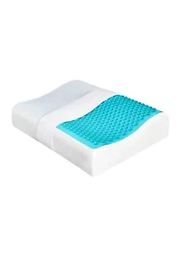 Contour Bubble Gel Memory Foam Pillow
