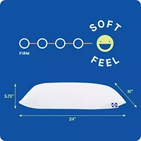 Sealy® Dreamlife™ Shredded Foam Pillow, Standard
