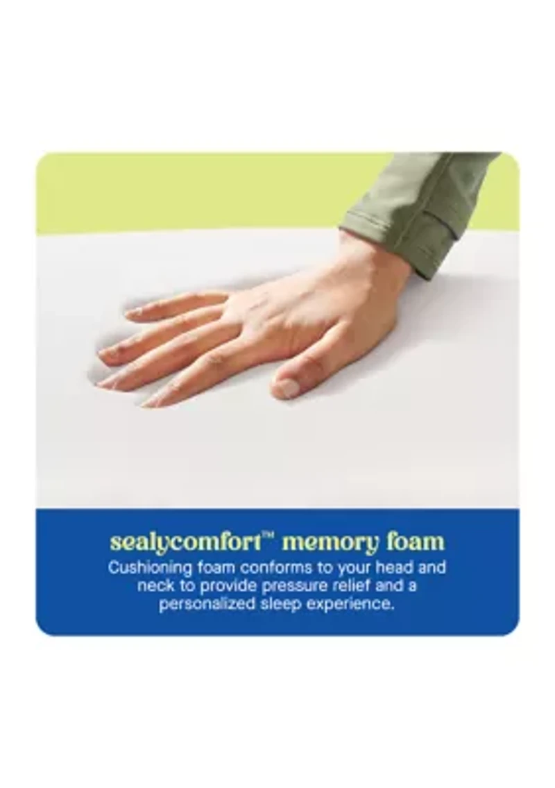 Dreamlife™ Memory Foam Standard Size Bed Pillow