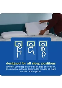  Dreamlife™ Memory Foam Gel Standard Size Bed Pillow