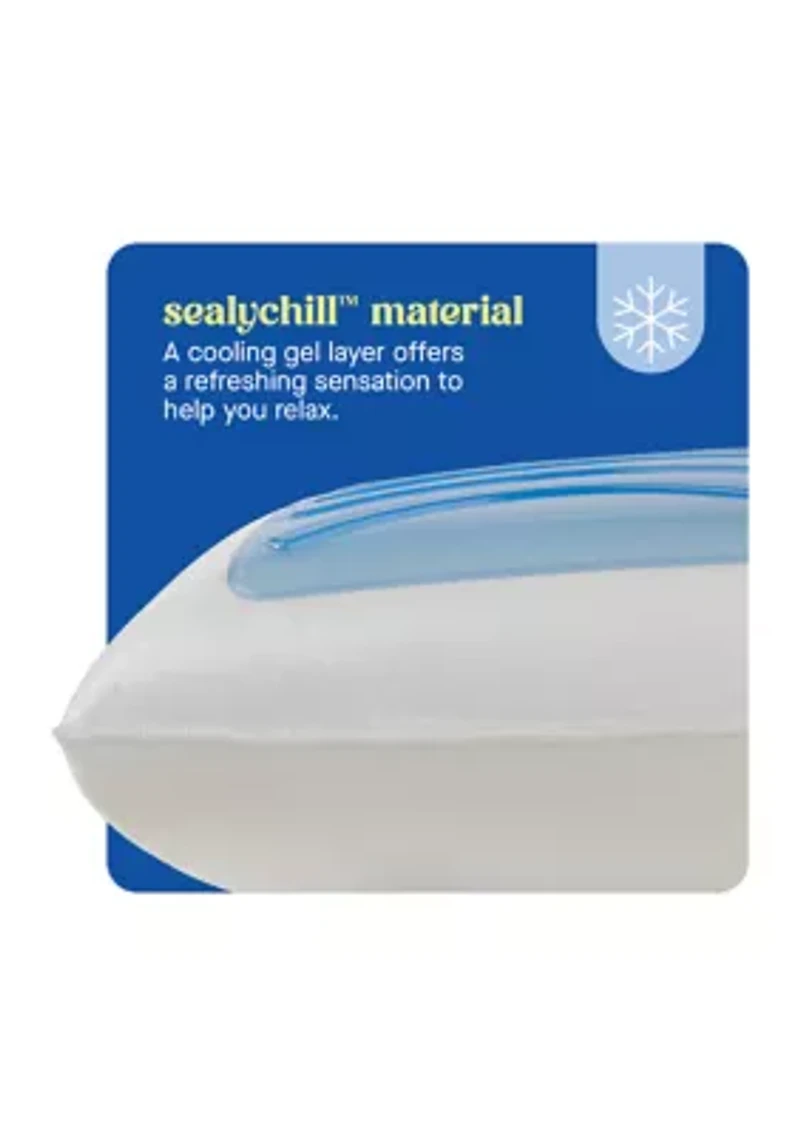  Dreamlife™ Memory Foam Gel Standard Size Bed Pillow