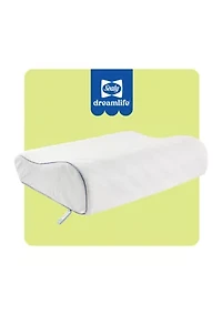 Dreamlife™ Molded Contour Memory Foam Standard Size Bed Pillow