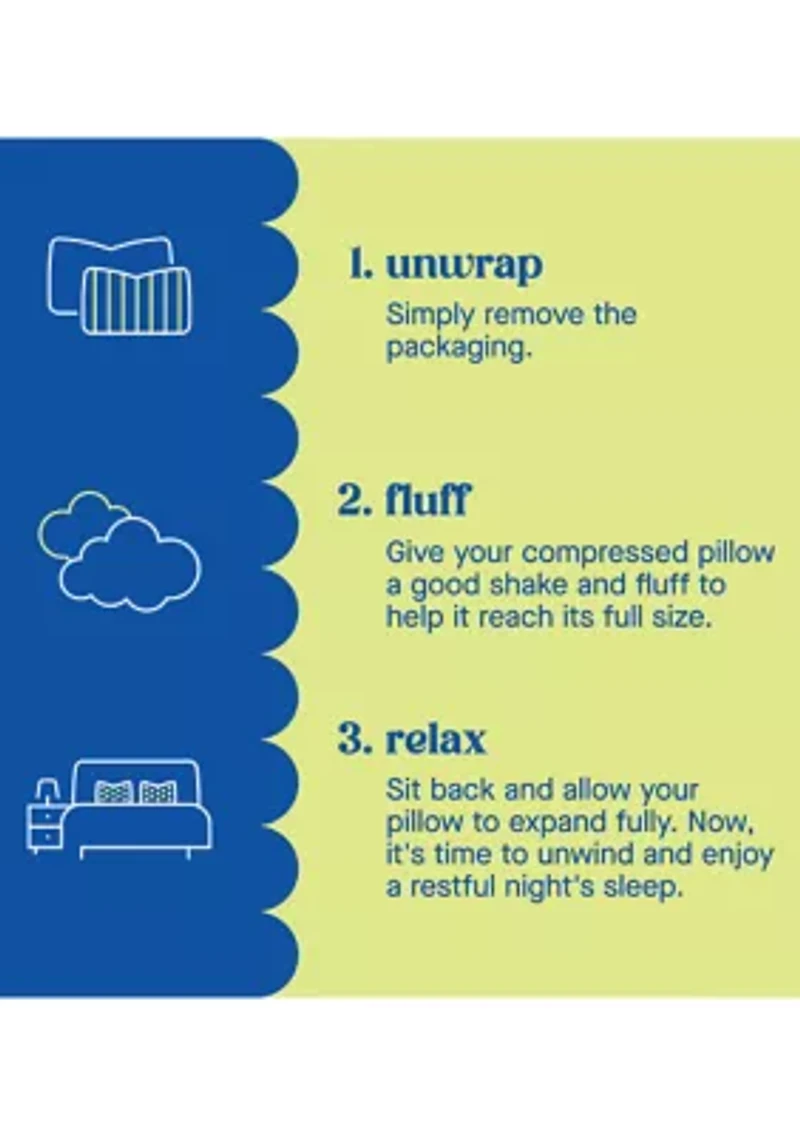 Dreamlife™ Shredded Foam Pillow