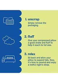 Dreamlife™ Shredded Foam Pillow