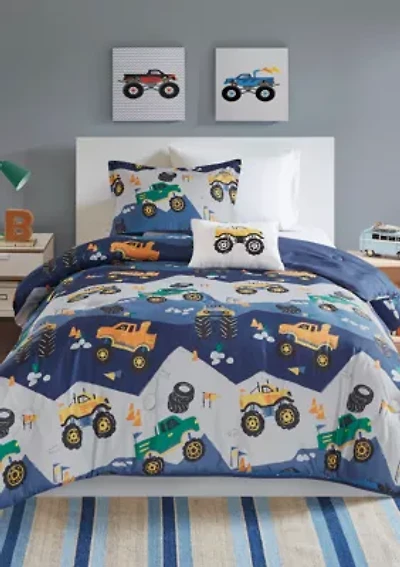 Nash Monster Truck Comforter Set