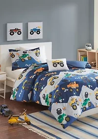 Nash Monster Truck Comforter Set