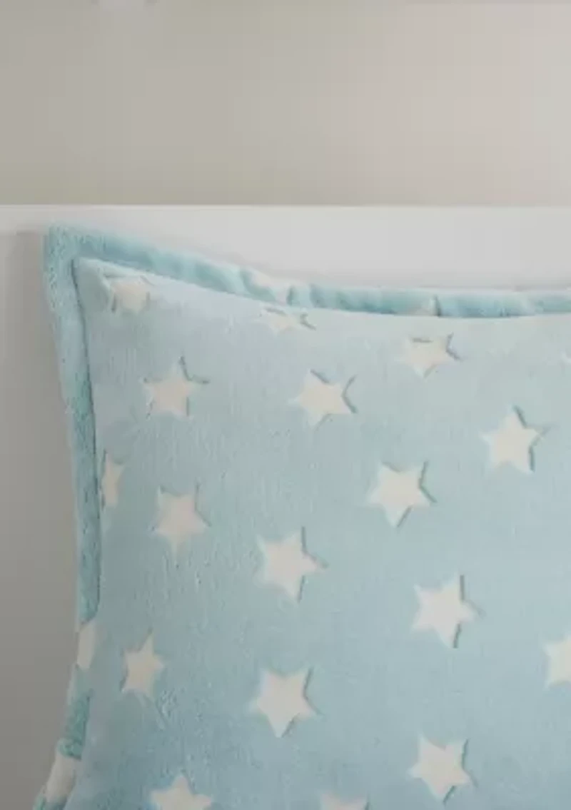 Quinny Glow The Dark Plush Comforter Set