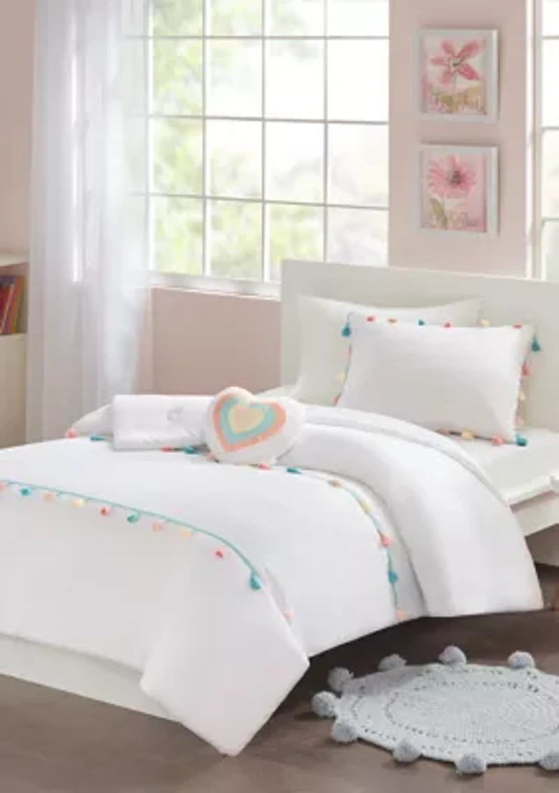 Tessa Tassel Comforter Set