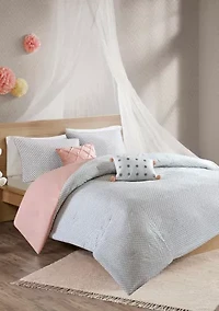 Aurora Reversible Duvet Cover Set