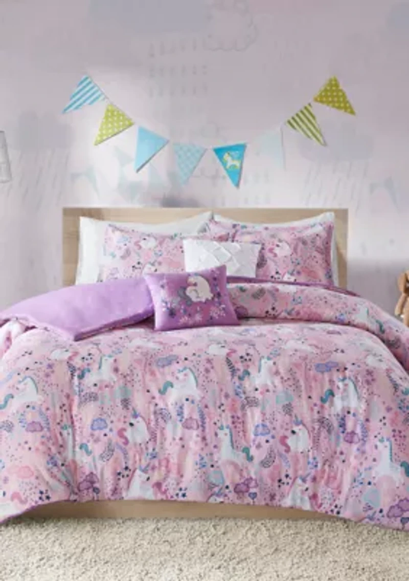 Lola Unicorn Duvet Cover Set