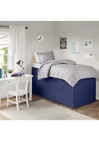 Extended Drop 36 Dorm Bedskirt