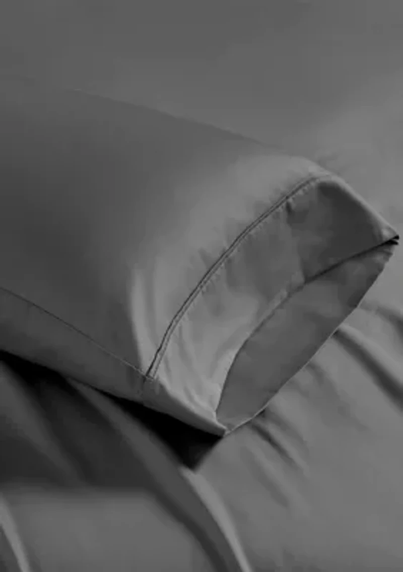1500 Thread Count Cotton Rich Pillowcases - 2 Pack