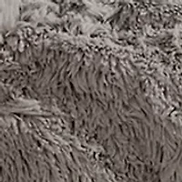 Malea Shaggy Faux Fur Comforter Mini Set