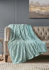 Zuri Oversized Faux Fur Throw