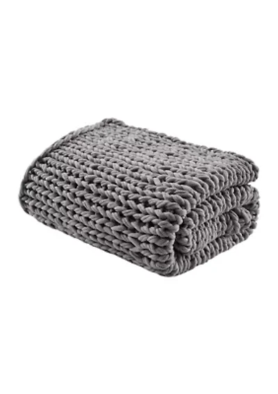 Handmade Chunky Double Knit Throw