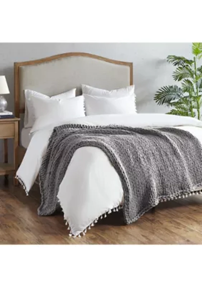 Handmade Chunky Double Knit Throw