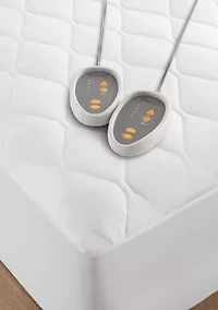 Heated Microfiber Mattress Pad with 3M Scotchgard