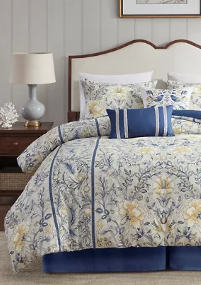 Livia 6 Piece Cotton Comforter Set
