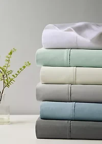 1000 Thread Count HeiQ Smart Temperature Cotton Blend 4 PC Sheet Set