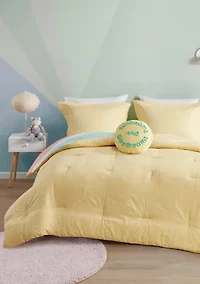 Rory Rainbow Sunburst Reversible Cotton Comforter Set