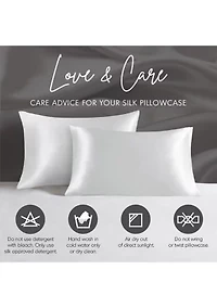 Silk 100% Mulberry Single Pillowcase