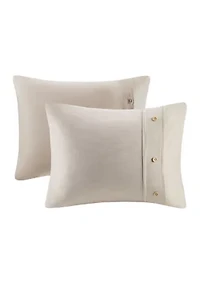 Dover 5 Piece Organic Cotton Oversized Comforter Cover Set w/removable insert