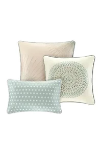 Baxter 7-Piece Comforter Set- Blue