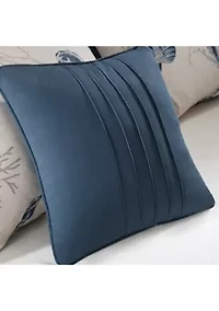 Bayside Blue 7-Piece California King Comforter Set 104-in. x 92-in.