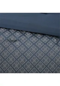 Biloxi 7 Piece Comforter Set- Navy