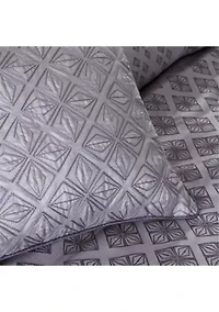 Biloxi 7-Piece Comforter Set- Purple
