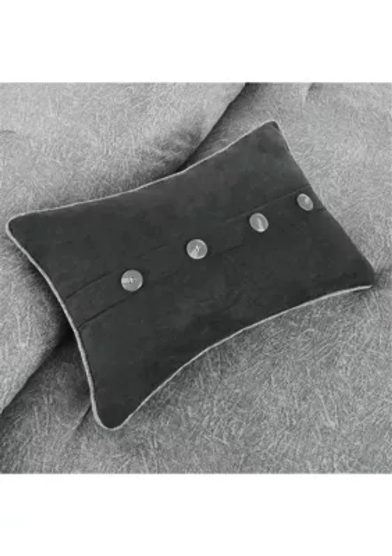 Boone 7-Piece Comforter Set- Brown