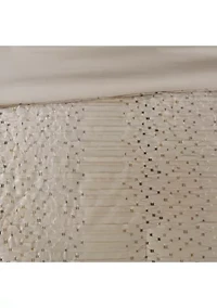 Camelia 8-Piece Embroidered Comforter Set - Natural