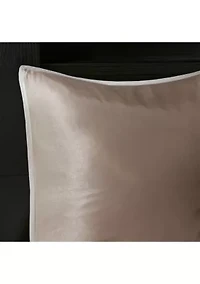 Camelia 8-Piece Embroidered Comforter Set - Natural