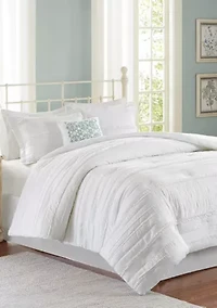 Celeste 5-Piece Comforter Set - White
