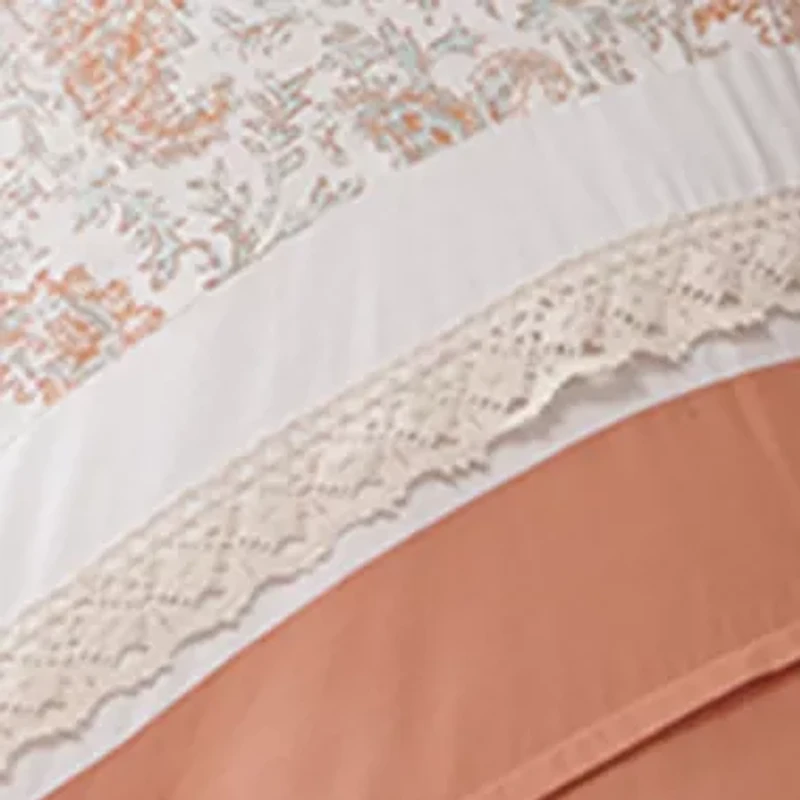 Dawn 9 Piece Cotton Percale Comforter Set