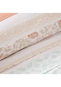 Dawn 9 Piece Cotton Percale Comforter Set