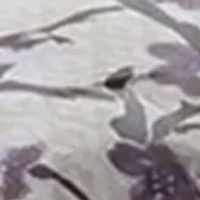 Madison Park Holly 8 Piece Cotton Comforter Set- Purple