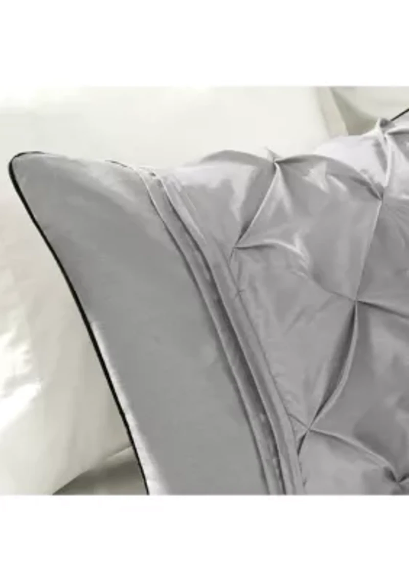 Laurel Taupe 7-Piece Queen Comforter Set