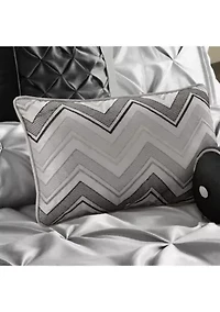 Laurel Taupe 7-Piece Queen Comforter Set