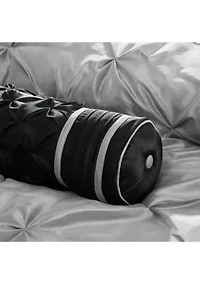 Laurel Taupe 7-Piece Queen Comforter Set