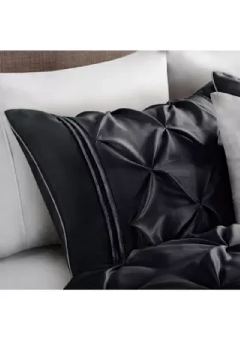 Laurel Taupe 7-Piece Queen Comforter Set