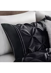 Laurel Taupe 7-Piece Queen Comforter Set
