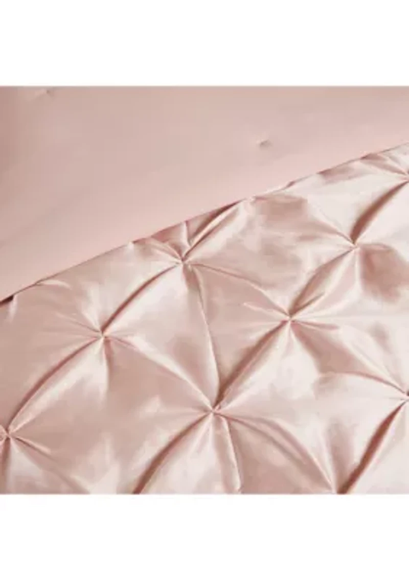 Laurel Taupe 7-Piece Queen Comforter Set