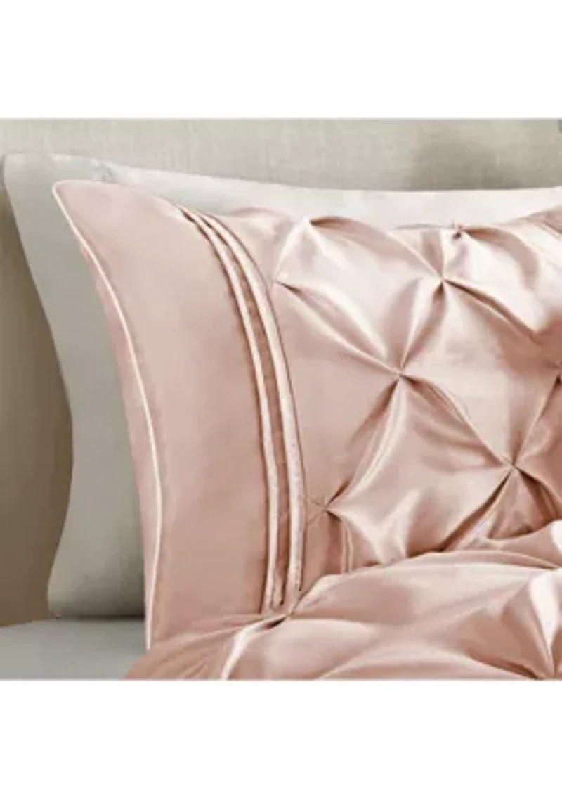 Laurel Taupe 7-Piece Queen Comforter Set